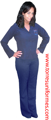 Conjunto camisa social e calça oxford