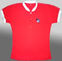 Camisa Polo Baby Look feminina gola padre